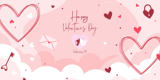 A romantic Valentine's Day setup featuring a luxury Magma Perfumes bottle, red roses, and a heartfelt gift, capturing the essence of love and elegance.