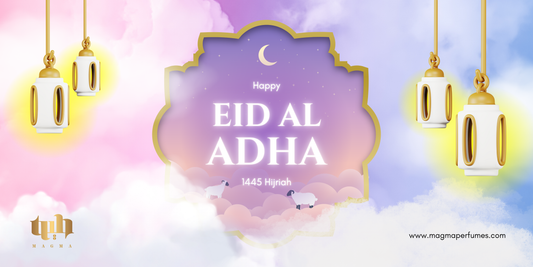 Celebrate Eid al-Adha 2025 with the best perfumes for men and women from Magma Perfumes – elegant fragrance gift ideas