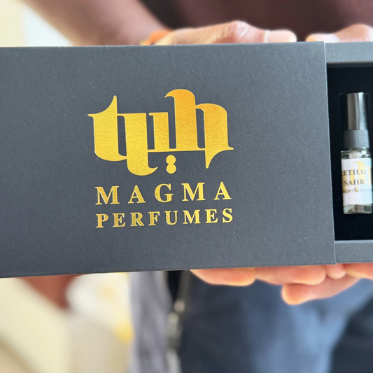 Luxury Perfume Sample Set by Magma – Try 5 Signature Scents (3ml)